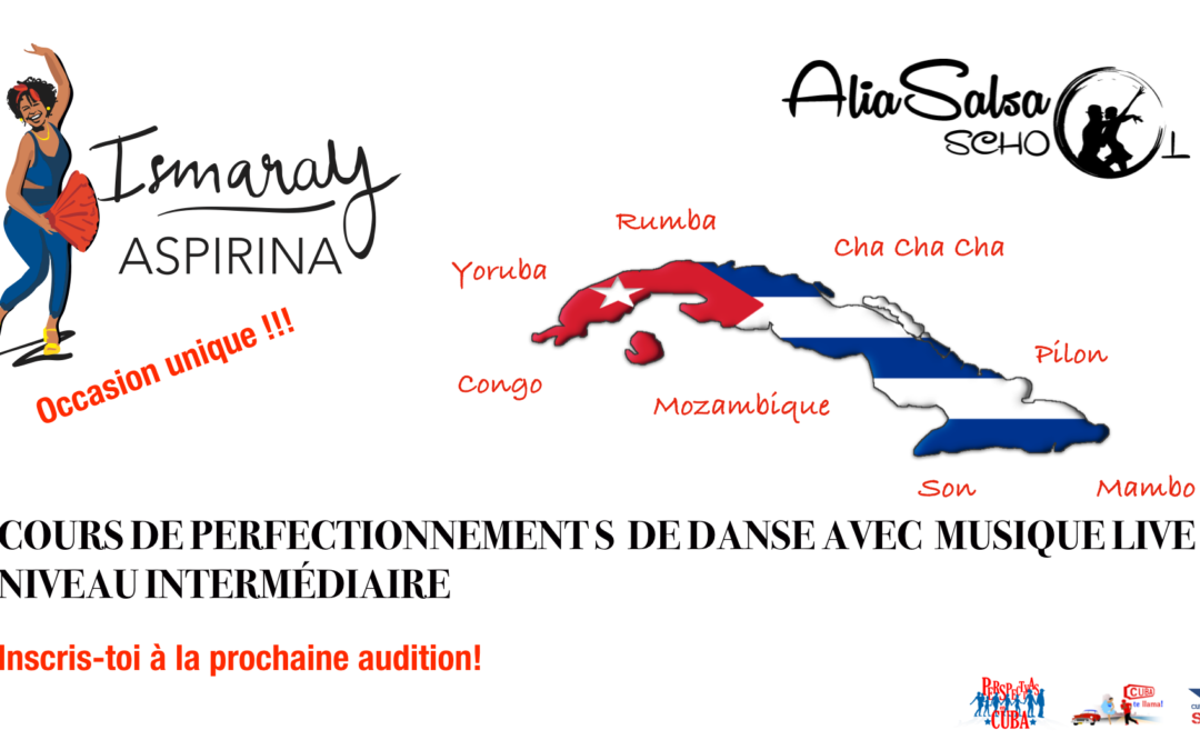 Cours de perfectionnement Ciclo RUMBA – Ismaray 2018 février – juillet