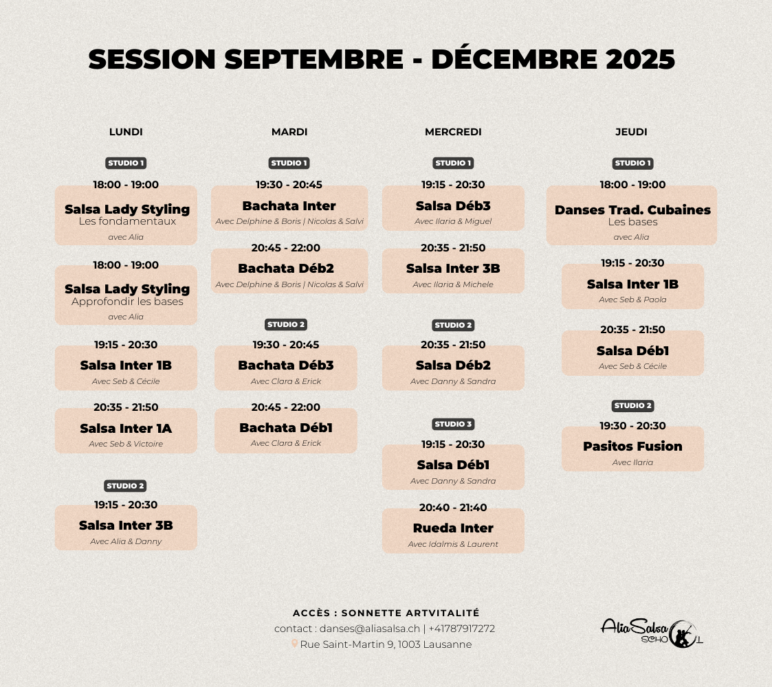 Horaire-aliasalsa-2025