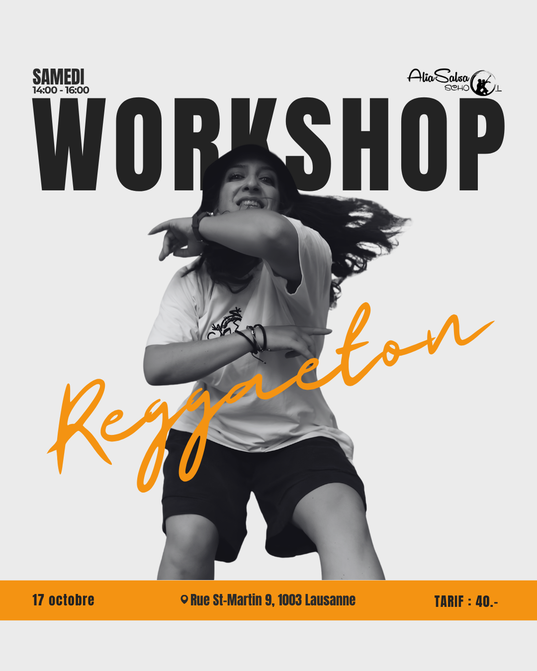 Cours de salsa chez AliaSalsa à Lausanne
